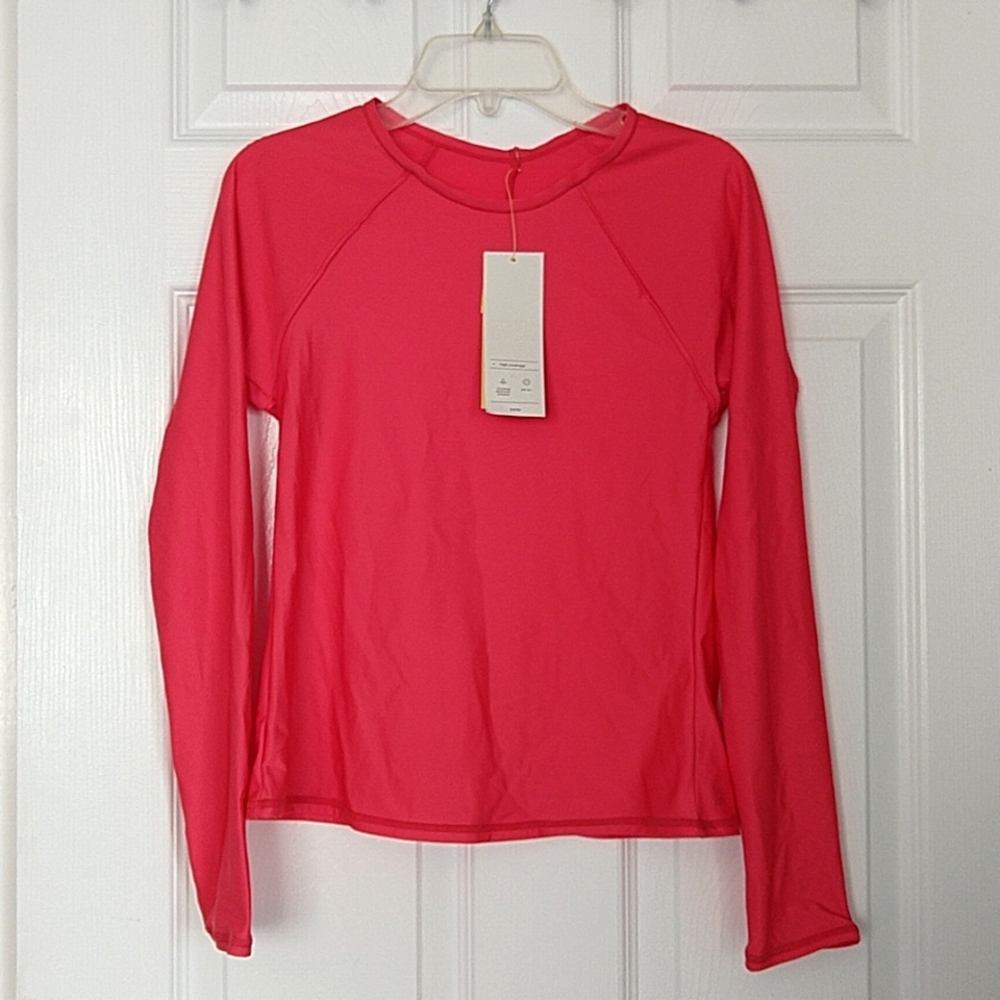 Rash Guard Swim Top - S (4-6)